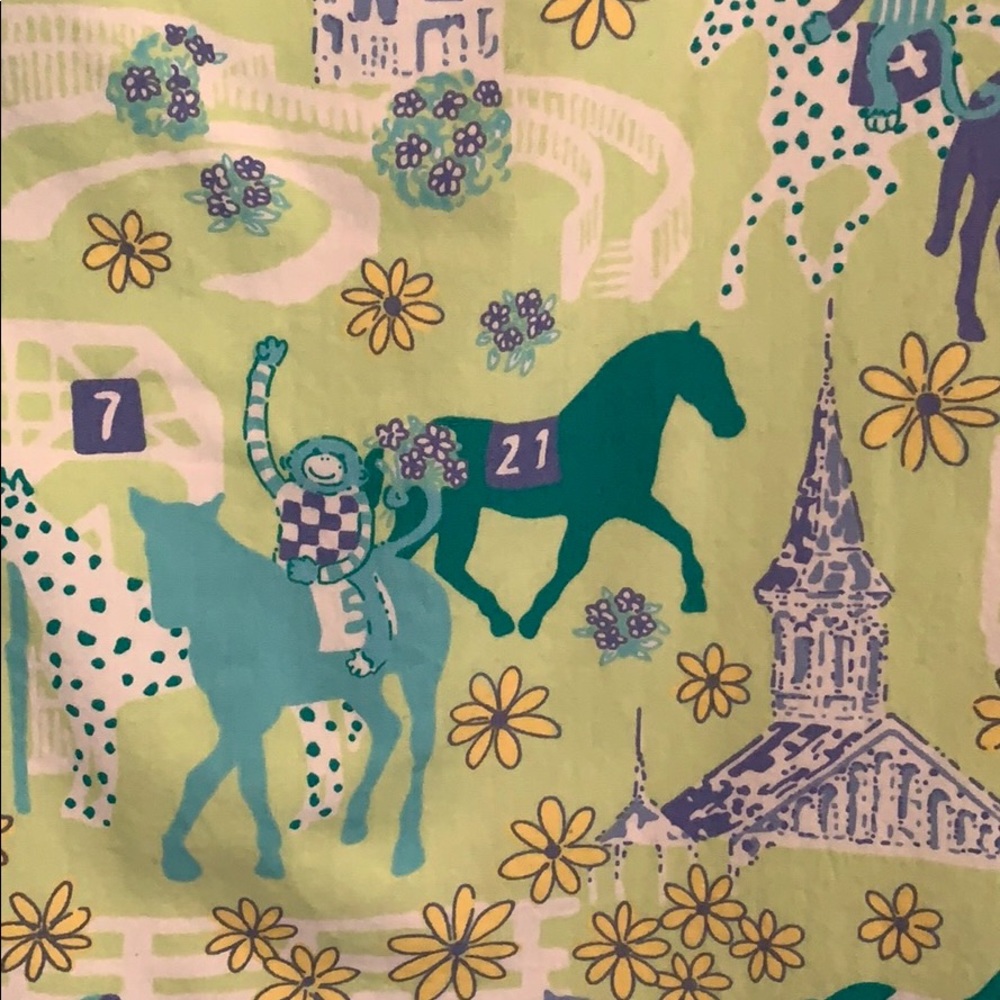 Rare Lilly Pulitzer Lowriders skirt sz 6 EUC